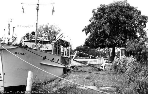 Photo of Horning, The Peterfield House Hotel Moorings c.1965