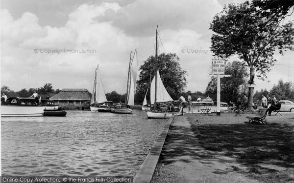 Photo of Horning, The Reach c.1965