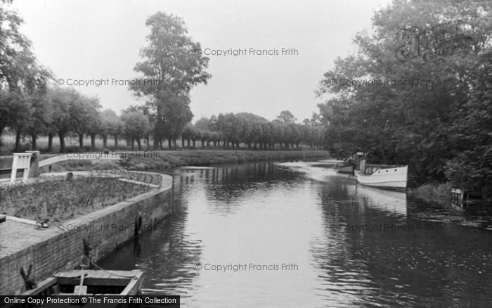 Photo of Horningsea, River Cam c.1955
