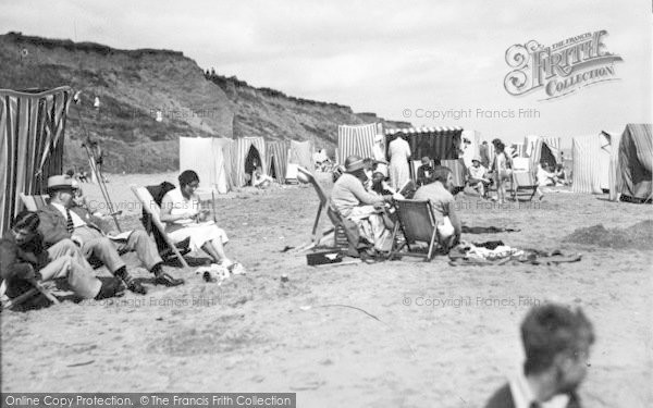 Photo of Hornsea, Beach Tents c.1930