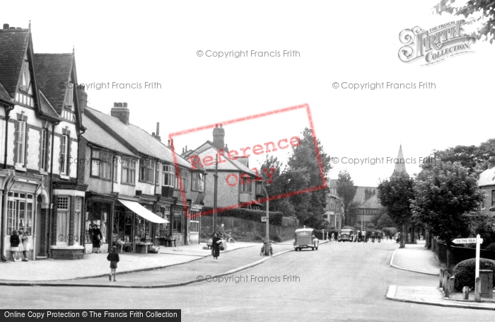 Photo of Hornsea, Cliff Road c.1950
