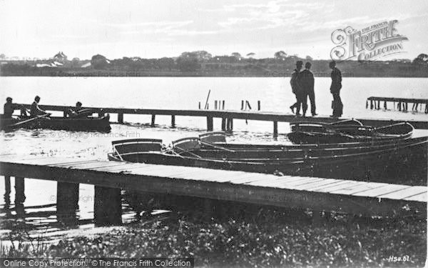 Photo of Hornsea, Evening On The Mere c.1930