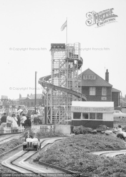 Photo of Hornsea, Fair Ground, The Helter Skelter c.1960