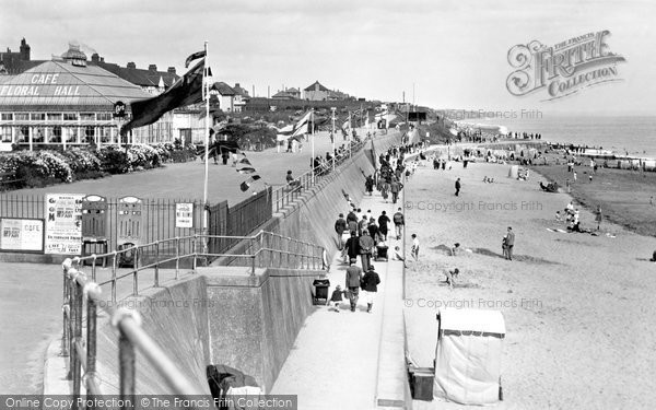 Photo of Hornsea, North Promenade c.1950