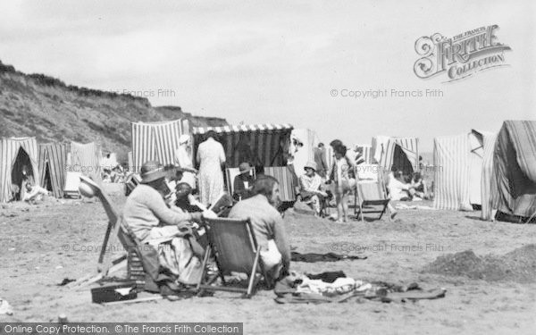 Photo of Hornsea, On The Beach c.1930
