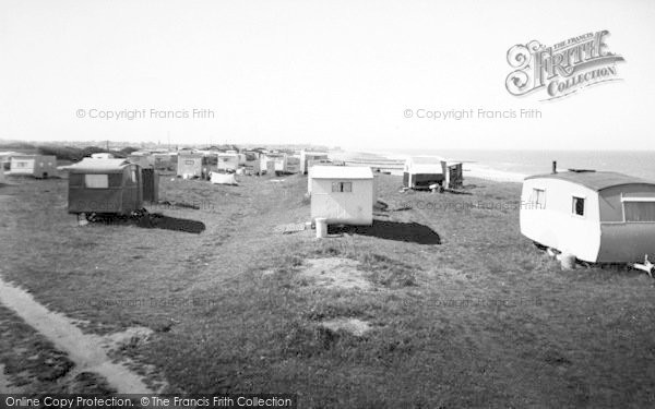 Photo of Hornsea, South Cliff Camp c.1955