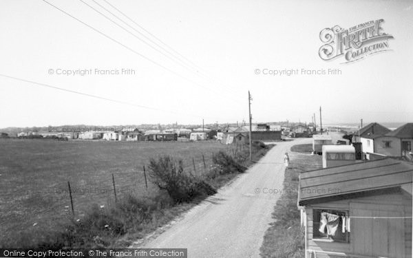 Photo of Hornsea, South Cliff Camp c.1955