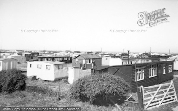 Photo of Hornsea, South Cliff Camp c.1955