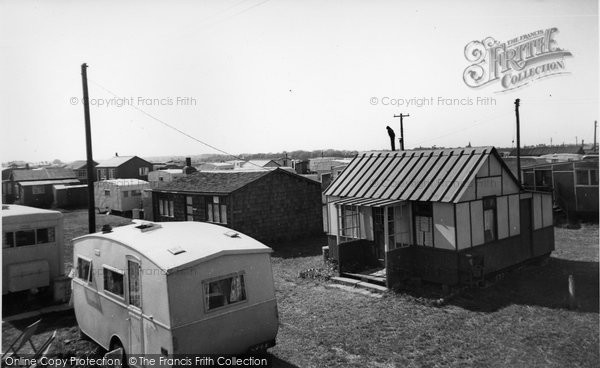 Photo of Hornsea, South Cliff Camp c.1955