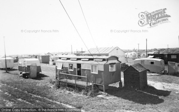 Photo of Hornsea, South Cliff Camp c.1955