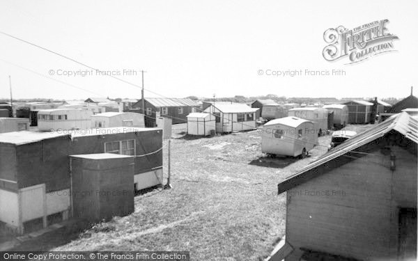 Photo of Hornsea, South Cliff Camp c.1955