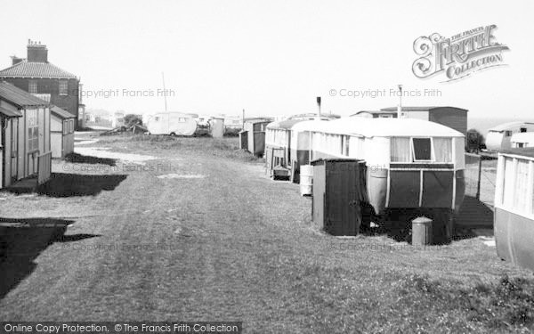 Photo of Hornsea, South Cliff Camp c.1955