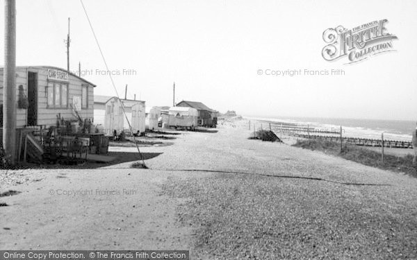 Photo of Hornsea, South Cliff Camp, The Stores c.1955