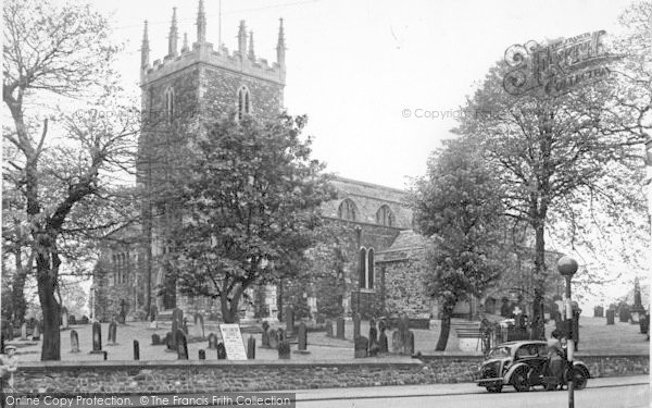 Photo of Hornsea, St Nicholas Church c.1950