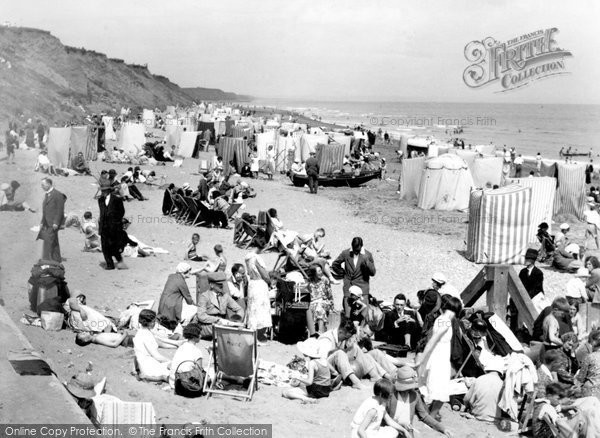 Photo of Hornsea, The Beach c.1930