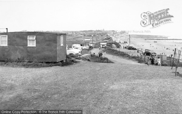 Photo of Hornsea, The Beach c.1955