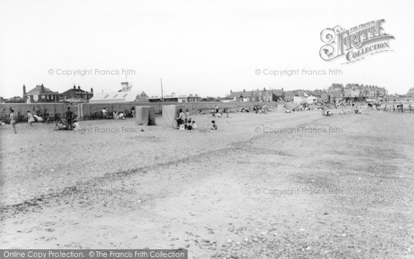 Photo of Hornsea, The Beach c.1960
