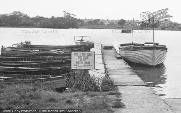 Photo of Hornsea, The Boat Landing c.1955