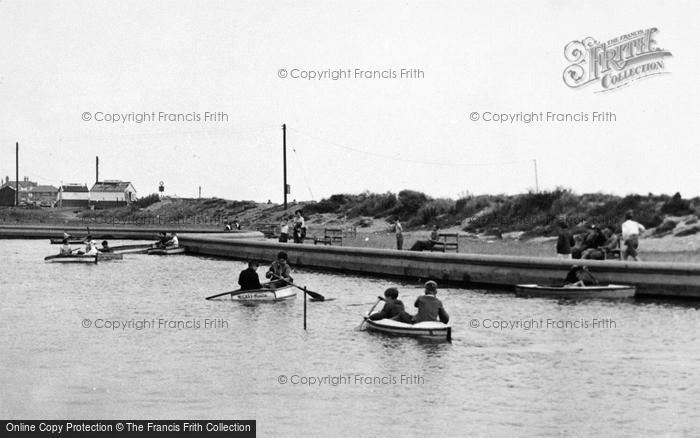 Photo of Hornsea, The Boating Lake c.1955