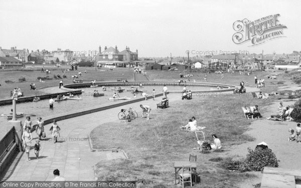 Photo of Hornsea, The Boating Lake c.1955