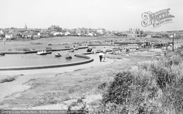 Photo of Hornsea, The Boating Lake c.1955