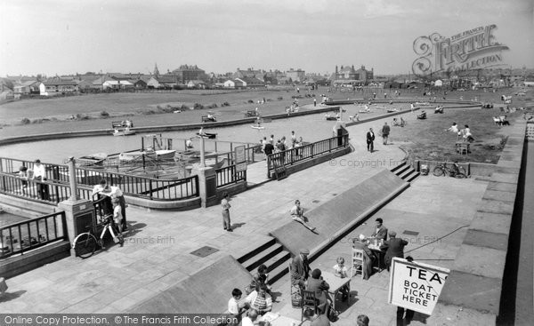 Photo of Hornsea, The Boating Lake c.1960