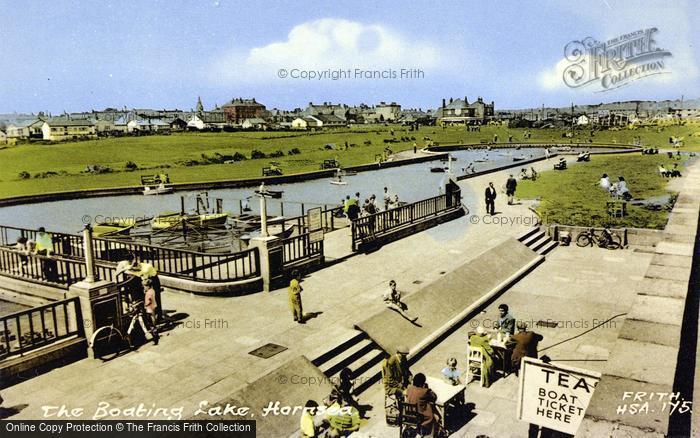 Photo of Hornsea, The Boating Lake c.1960