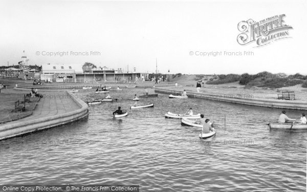 Photo of Hornsea, The Boating Lake c.1960