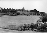 The Bowling Greens And Floral Hall c.1950, Hornsea