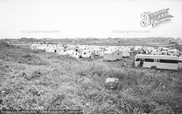 Photo of Hornsea, The Caravan Camp c.1955