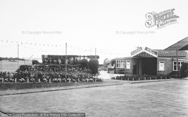 Photo of Hornsea, The Floral Hall c.1955