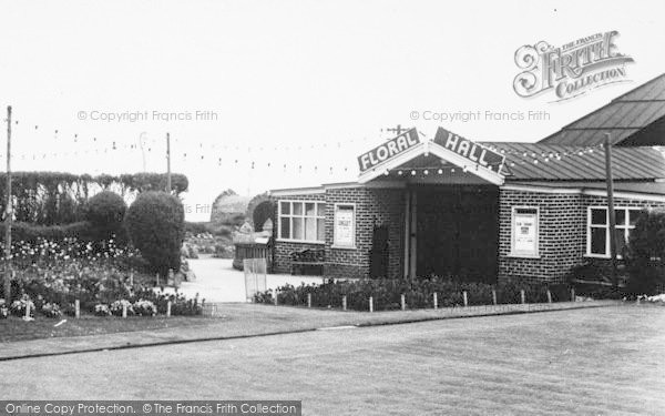 Photo of Hornsea, The Floral Hall c.1955