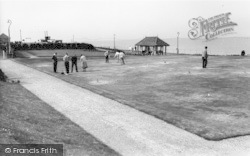The Floral Hall Putting Green c.1960, Hornsea