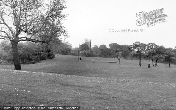 Photo of Hornsea, The Golf Course And Park c.1950