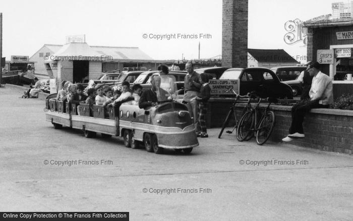 Photo of Hornsea, The Land Train c.1960