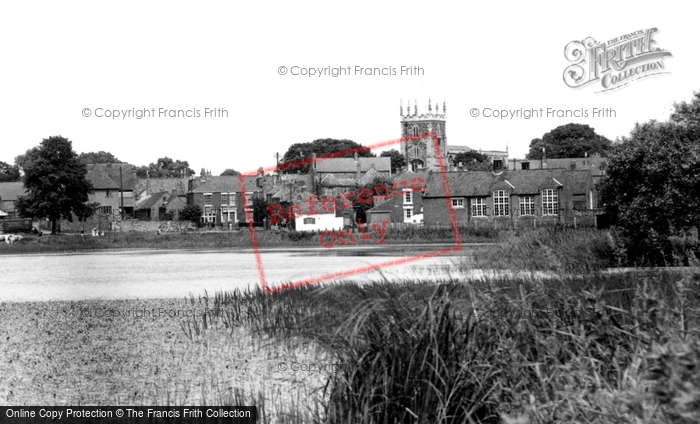 Photo of Hornsea, The Mere c.1955
