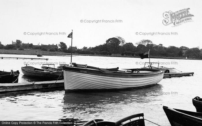 Photo of Hornsea, The Mere c.1955