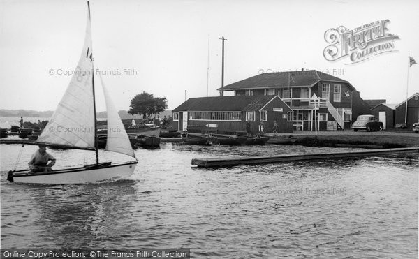 Photo of Hornsea, The Mere c.1955