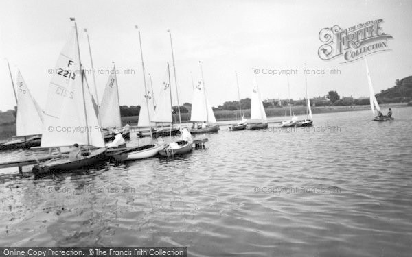 Photo of Hornsea, The Mere c.1960