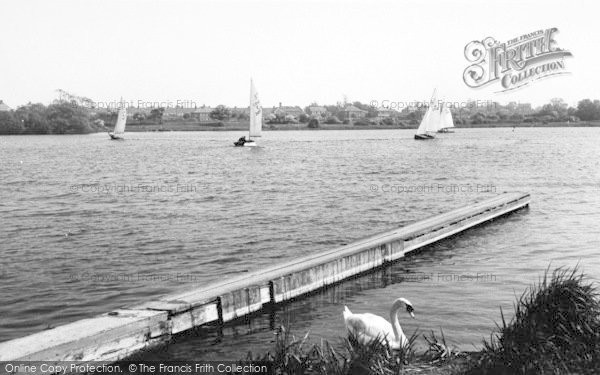 Photo of Hornsea, The Mere c.1960