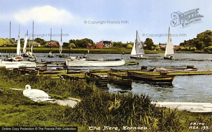 Photo of Hornsea, The Mere c.1960