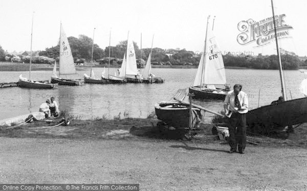 Photo of Hornsea, The Mere c.1960