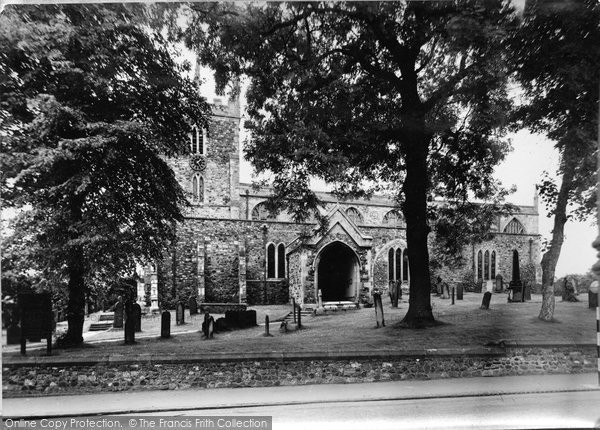 Photo of Hornsea, The Parish Church c.1950