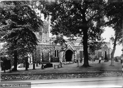 The Parish Church c.1950, Hornsea