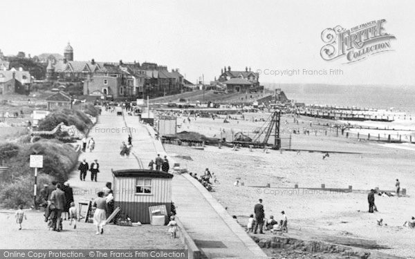 Photo of Hornsea, The Seafront c.1955