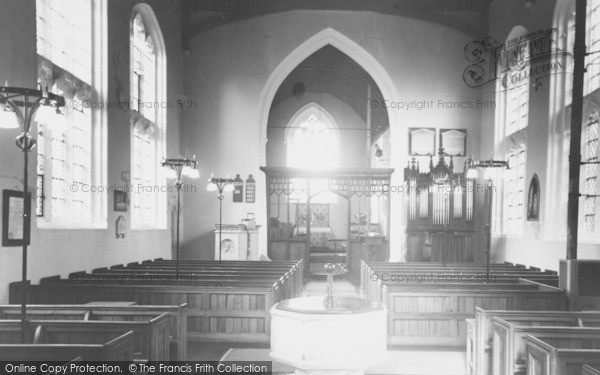 Photo of Horseheath, Church Interior c.1960