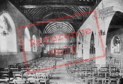 Church Interior 1898, Horsell
