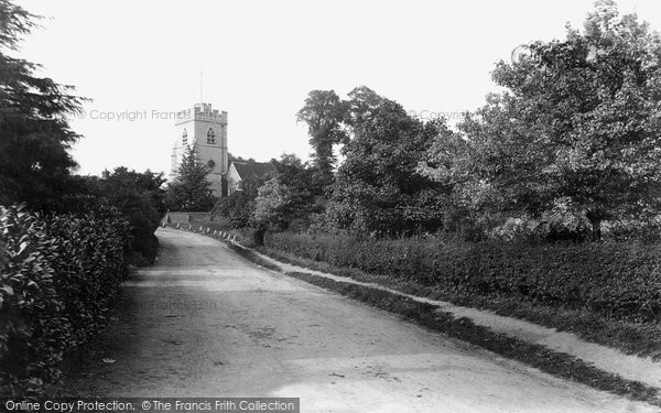 Photo of Horsell, St Mary's Church 1898