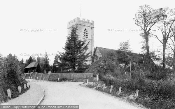 Photo of Horsell, St Mary's Church 1898