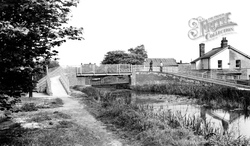 The New Swing Bridge On The Canal 1960, Horsell